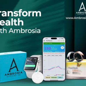 Ambrosia Real-time CGM and Smart Ring